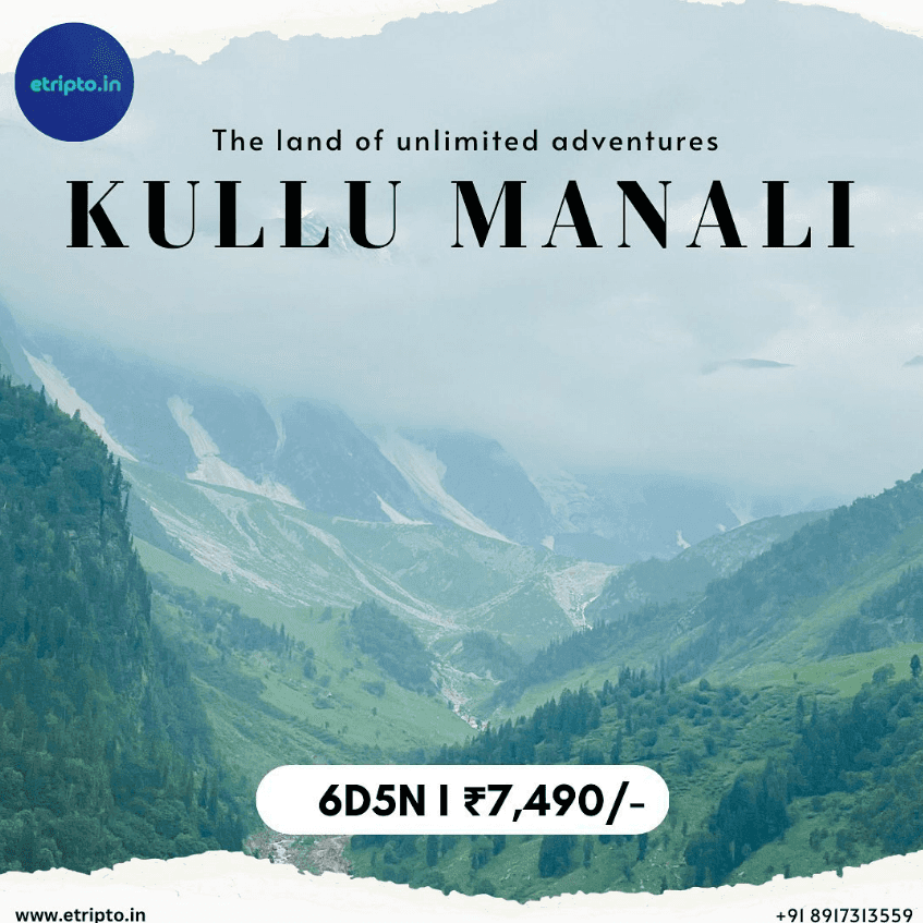 Kullu Manali 3 Days 2 Nights Package includes Solang Valley