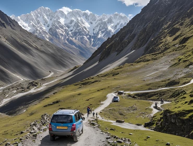 Gangtok Package 6 Days 5 Nights includes North Sikkim 3D2N and Nathulapass Changu Lake and Baba Mandir .