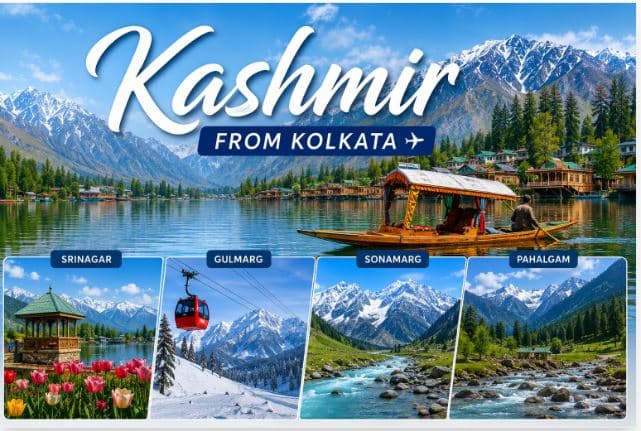 Kashmir Tour Package from Kolkata