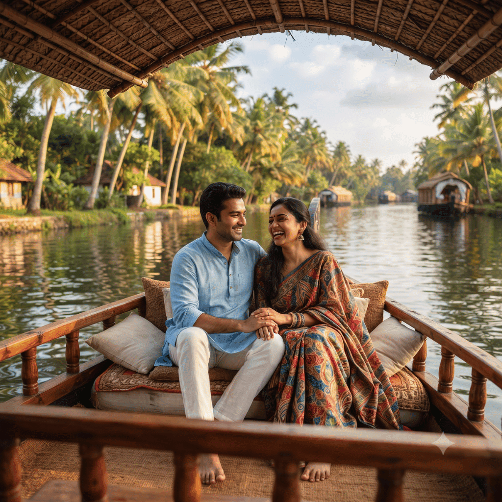 8 Days Kerala Tour Package with Munnar, Thekkady, Alleppey & Kanyakumari
