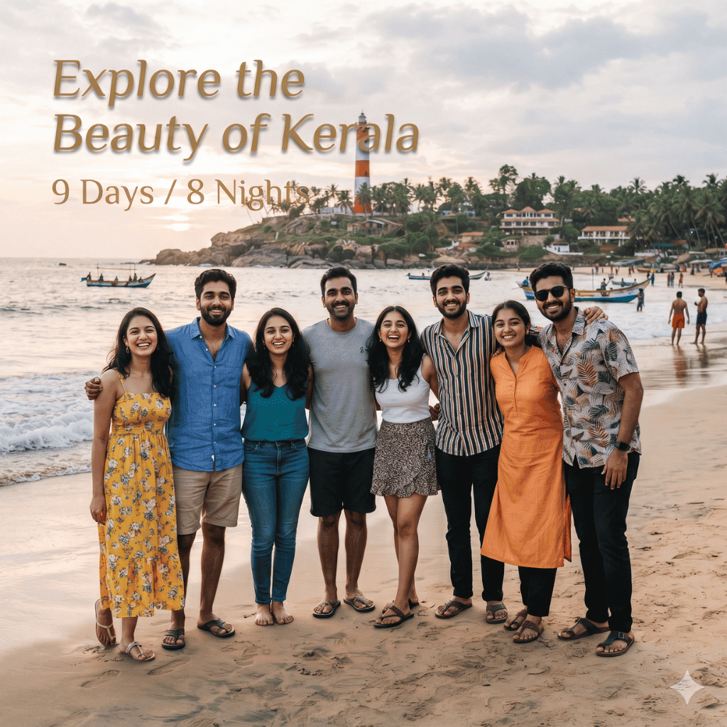 9 Days / 8 Nights Kerala Tour Package