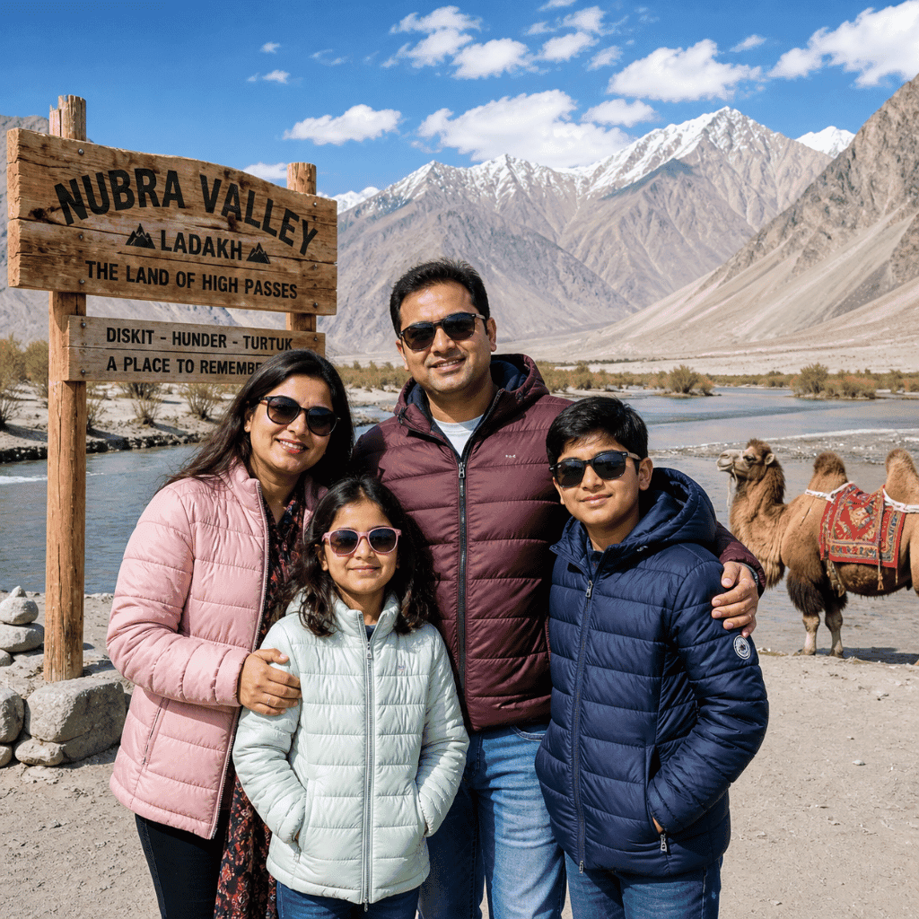 Leh Ladakh 5 Days Tour Package - Nubra Valley, Pangong Lake & Khardung La