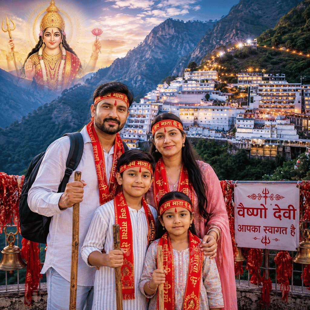 Mata Vaishno Devi Darshan with Shiv Khori & Patnitop Tour Package - 4 Days Spiritual Jammu Trip