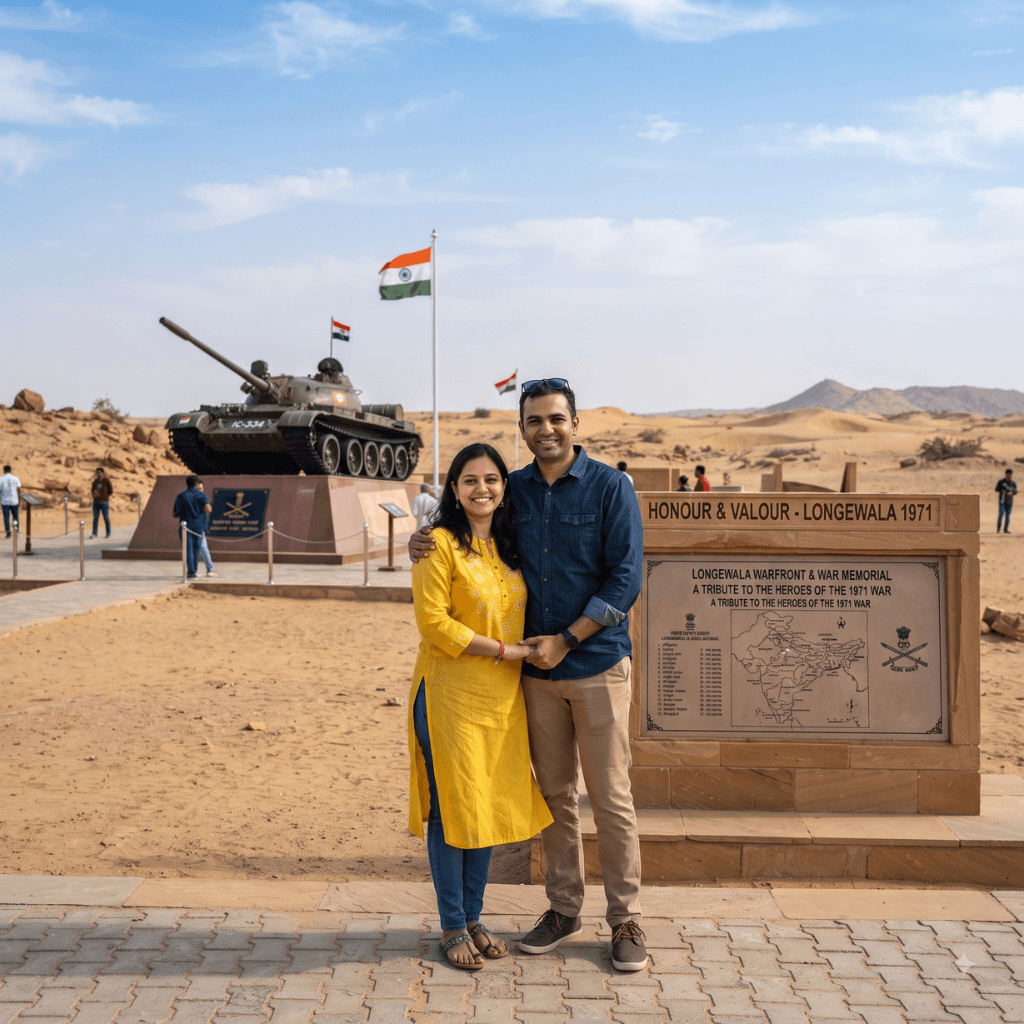 3 Days Jaisalmer Tour Package with Desert Camp, Longewala & Tanot Mata