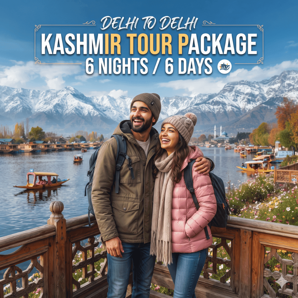 Delhi to Delhi Kashmir Tour Package - 6 Nights / 6 Days