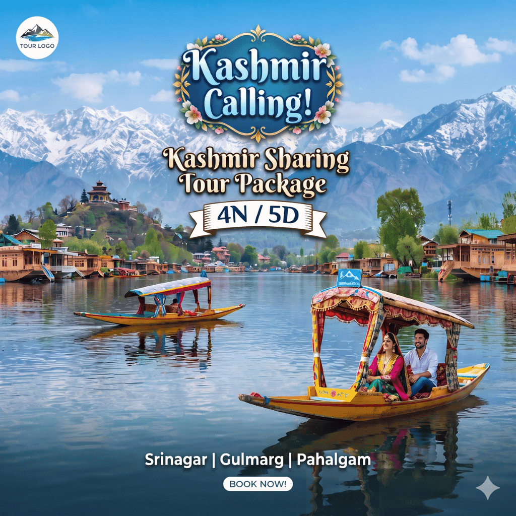 Kashmir Sharing Tour Package 4N | 5D